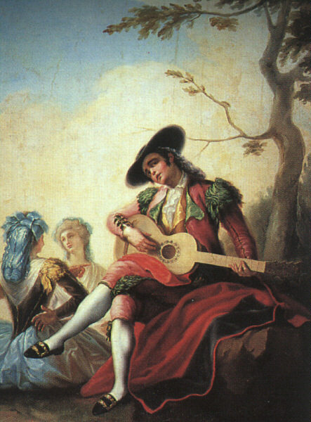 Ramon Bayeu Boy with Guitar